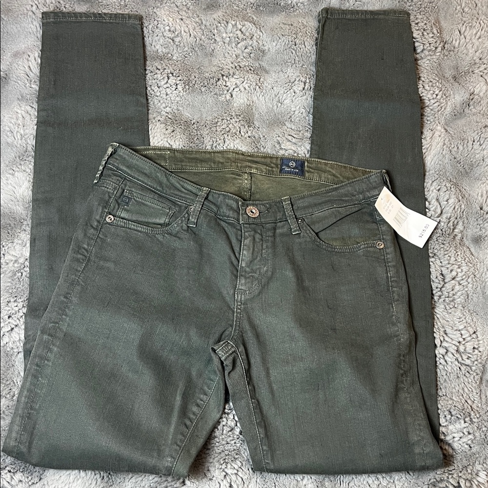 AG Low-rise skinny jeans
